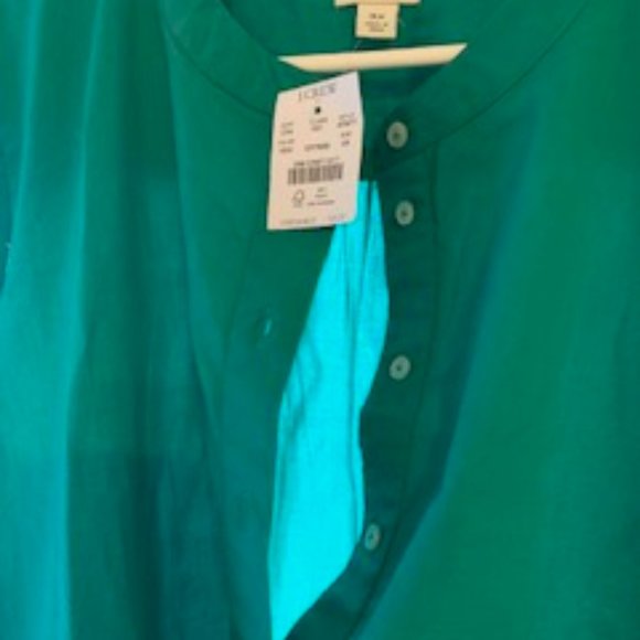 J Crew Tiered Cotton Poplin Dress - NWT - Picture 4 of 8